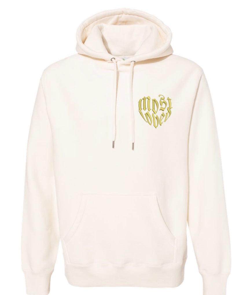 MostLoved™ - "Share The Love" Wolves Hoodie (Cream)