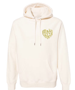 MostLoved™ - "Share The Love" Wolves Hoodie (Cream)